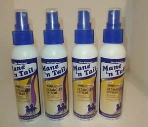 4 Mane 'n Tail Biotin Infused Detangler Extreme Curl Definition 3.4oz ea. - Picture 1 of 2