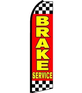 BRAKE SERVICE FEATHER FLAG NEW FREE SHIPPING : F-RD66 - Imagen 1 de 1