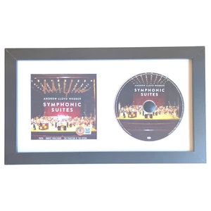 Andrew Lloyd Webber Signed CD Symphonic Suites Framed Booklet Beckett Autograph - Picture 1 of 7