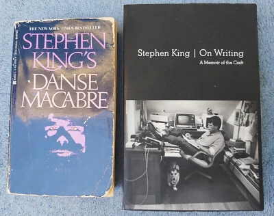 Stephen King Danse Macabre his take on Horror & On Writing A Memoir of the Craft - Imagem 1 de 4