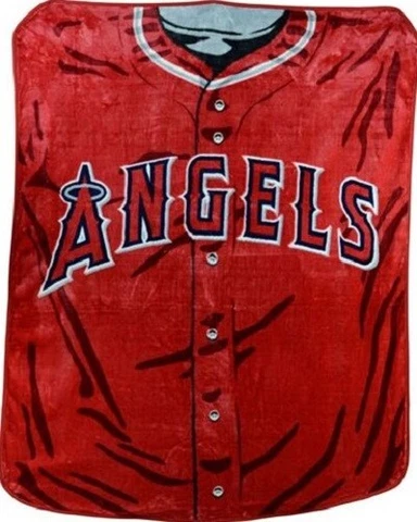 Los Angeles Angels of Anaheim MLB 50" x 60" Blanket Thick Soft Plush Cover