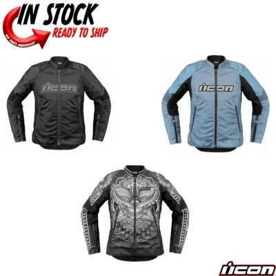 2024 ICON *WOMEN'S* OVERLORD3 MOTORCYCLE JACKET - PICK SIZE & COLOR - Image 1 of 3