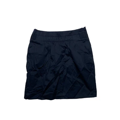 Falda elástica recta Banana Republic para mujer talla 2 negra hasta la rodilla Foto 1 de 4