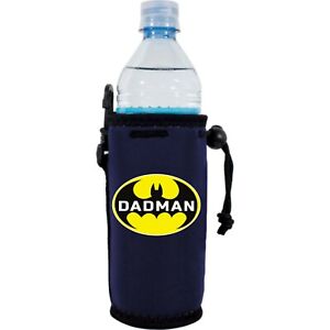 Dadman Neoprene Water Bottle Coolie; Father's Day, Gift For Dad