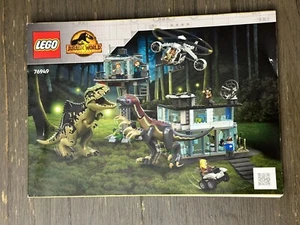Lego Jurassic World 76949 2022 Anleitungsbuch - Bild 1 von 2