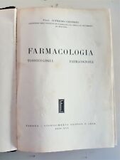 Alfredo Cristoni Farmacologia Tossicologia e Farmacognosia Faenza F Lega 1938