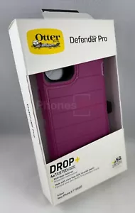 OtterBox Rugged Anti-Microbial Defender Pro iPhone 14 Plus- Morning Sky Purple - Picture 1 of 8