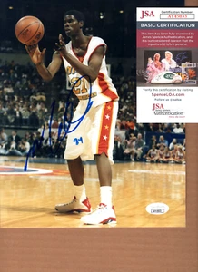 MARVIN WILLIAMS Signed "94" Autograph Auto NBA 8x10 Color Photo JSA ๐ COA - Picture 1 of 3