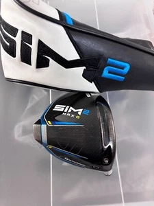 TaylorMade SIM 2 Max D 10.5° 1W Driver Head Only RH w/cover - Picture 1 of 10