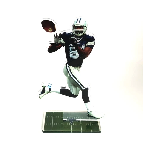 Terrell Owens Figure - #81 Dallas Cowboys Wide Receiver Goes for a Pass Ornament Cover