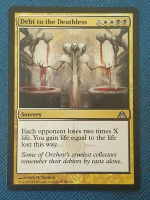 MTG 1x Debt to the Deathless NM Dragon's Maze (multi available 2 3 4) Magic - Image 1 of 3