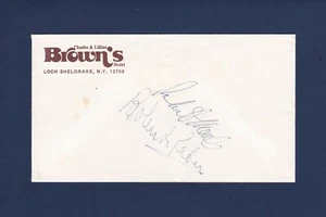 Roberta Peters and Robert Merrill signed Browns Hotel envelope - both deceased - Imagen 1 de 2