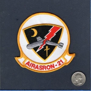 VS-21 FIGHTING RED TAILS US NAVY S-2 Tracker S-3 VIKING Squadron Jacket Patch - Picture 1 of 1