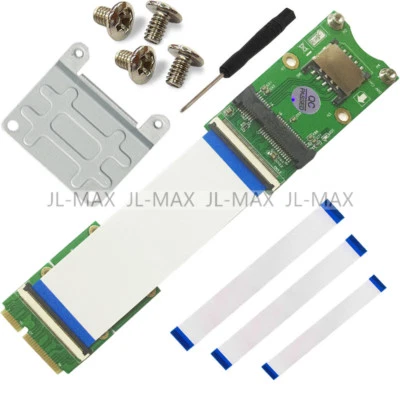 1SET Mini PCI-E x mSATA Flexible Extender cable With SIM card Slot - Image 1 of 4