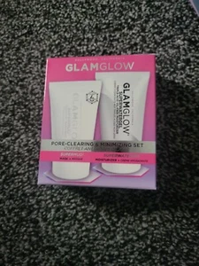 Glamglow Pore-Clearing & Minimizing Set ~ Supermud & Superwater Gel ~ New - Picture 1 of 2