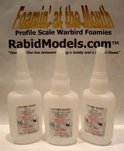 HYPERBOND CA Super Glue Pick: Thin/Med/Thick/X-thick/Gel Cyanoacrylate adhesive - Picture 1 of 19
