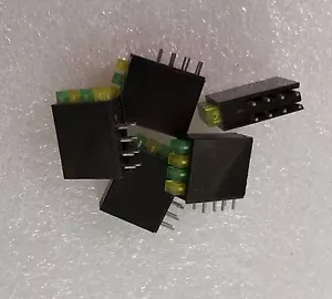 KINGBRIGHT Quad-Level 3mm CBI (LED) Array Green/Yellow/Green/Yellow NEW Qty.5 - Picture 1 of 1