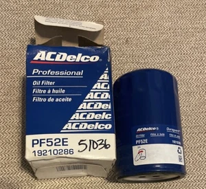 AC Delco GM PF52E Engine Oil Filter Set of 4 - Picture 1 of 2