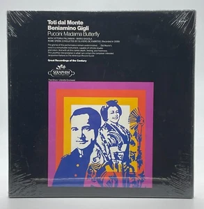 Toti Dal Monte Beniamino Gigli Puccini Madama Butterfly SEALED Vinyl Box Set - Picture 1 of 2