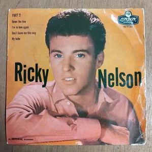 Ricky Nelson - Part 2 EP. 4 Track 7"Single. 1958 - Picture 1 of 4