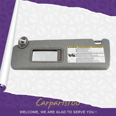 Parasol del lado derecho del pasajero gris para Toyota Land Cruiser Prado GRJ120 KDJ120 Foto 1 de 4