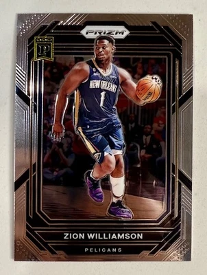  打印错误卡 Panini Prizm 21-22 锡安 Williamson 和 Scottie Barnes  — 第 1/2 张图片