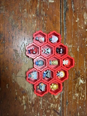 Conjunto completo Marvel Nano Pods UAU! MARVEL W2 inclui Gold Star Lord - Imagem 1 de 2