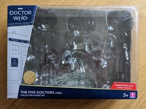 BOX ONLY The Five Doctors Who Collectors Set B&M 3rd Dr Packaging Custom - Picture 1 of 5