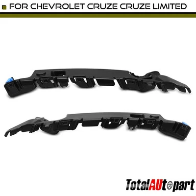 2x Soporte de parachoques para Chevy Cruze 11-15 Cruze Limited delantero izquierdo y derecho exterior Foto 1 de 4