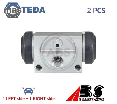 72078 DRUM WHEEL BRAKE CYLINDER PAIR REAR ABS 2PCS FOR TOYOTA YARIS - Image 1 of 4