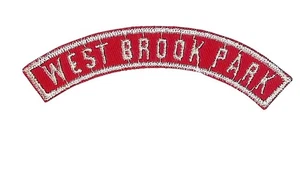 WEST BROOK PARK RWS Red & White Community Strip Boy Scout - Picture 1 of 2