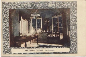 5413 CERTOSA DI FIRENZE LA FARMACIA - cartolina viaggiata bollo asportato - Picture 1 of 1