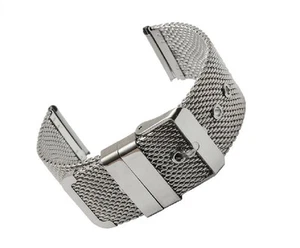 Heavy Duty Stainless Steel Watch Bracelet Strap Mesh Band For Breitling - Picture 1 of 1