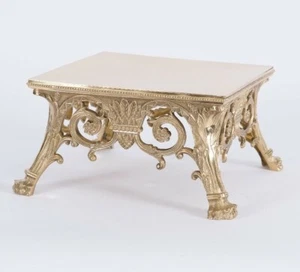 Beautiful Polished Brass Church Tabor (Monstrance stand) #156 (Chalice Co.) - Picture 1 of 9