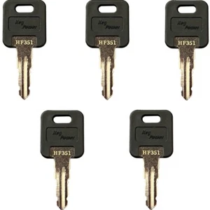 (5 Keys) Fastec FIC Keys HF301~HF351 RV Trailer - CF EF HF Are The Same - Imagen 1 de 2