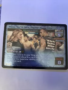 Happy You’re Here Happier You’re Gone Chris Jericho Wwe Raw Deal - Picture 1 of 1