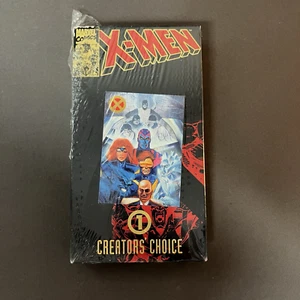 X-Men Creator's Choice #1 VHS-Kassette 1993 Pizza Hut, Marvel Comics kommt mit Karte - Bild 1 von 7
