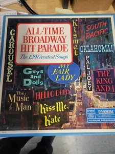 Various Artists All Time Broadway Hit Parade Box Set Compilation LP Vinyl Recor - Picture 1 of 1