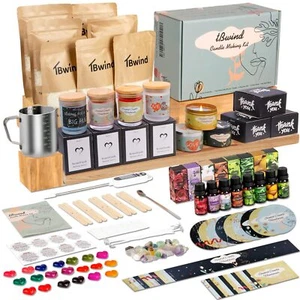 Kit per fare candele forniture per fare candele di soia fai da te candele strumenti artigianali per adulti... - Foto 1 di 6