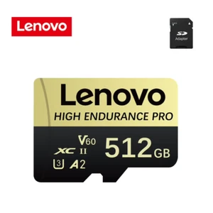 Micro SD Memory Card 512GB Pro. Lenovo High Endurance Pro 512Gb. Class 10 - Picture 1 of 3