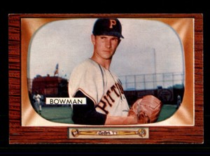 1955 Bowman #115 Roger Bowman EX-MT