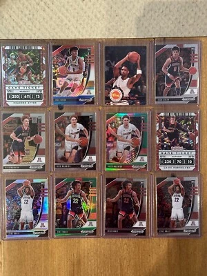 (12) Lote de coleccionistas de novato de baloncesto Panini Prizm Arizona Wildcats Foto 1 de 2