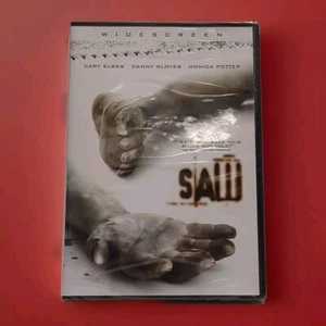 SAW 2004 DVD Cary Elwes, Danny Glover ~ James Wan Jigsaw Killer * NEW & SEALED * - Imagen 1 de 6
