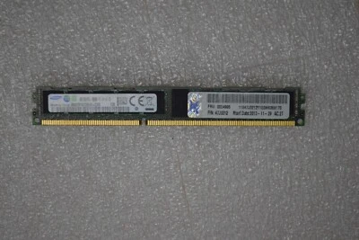 IBM (1X8GB) DDR3-1600 ECC 2RX8 PC3-12800 VLP Memory Module Grade A 00D4995 - Image 1 of 2