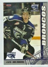 2007-08 Swift Current Broncos (WHL) Joel Rogers