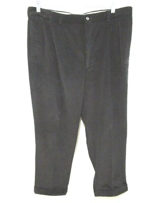 NWT Daniel Cremieux Black Corduroy Classic Salon Pants Men Size 40 x 30 - Image 1 of 4