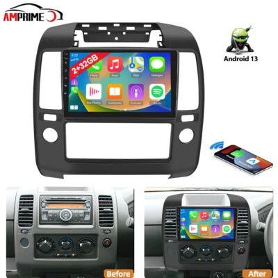 Android 13 Für Nissan Navara D40 2006-2012 Autoradio CarPlay WIFI GPS NAVI 2+32G - Bild 1 von 4