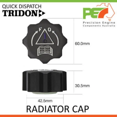 * TRIDON * Tampa do radiador para Peugeot 308 3008 1.6 HDi 2.0 HDi 1.6-Turbo - Imagem 1 de 4