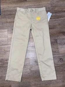 Girls' Straight Fit Uniform Pants - Cat & Jack 5 - Picture 1 of 2