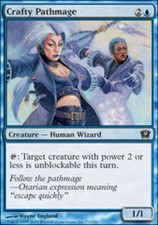 1x Crafty Pathmage - Foil MTG 9th Edition NM Magic Foil